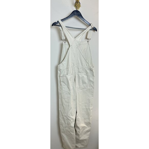 FREE PEOPLE We the Free Ziggy Denim Overalls in Wash Parchment Size Medium - Picture 8 of 15